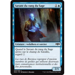 Savant du rang du Sage / Sage's Row Savant