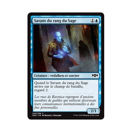 Savant du rang du Sage / Sage's Row Savant