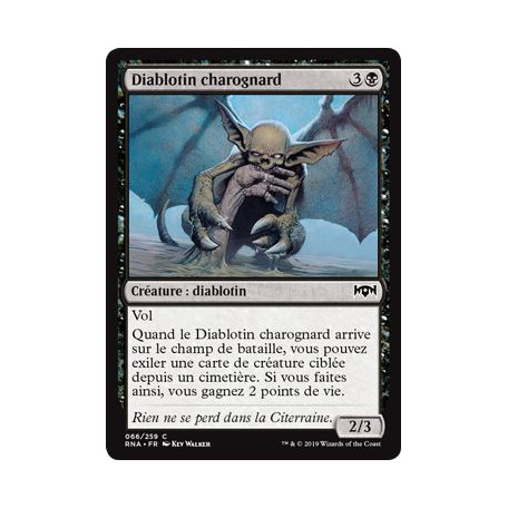 Diablotin charognard / Carrion Imp