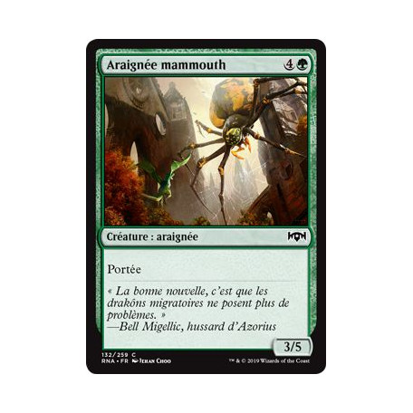 Araignée mammouth / Mammoth Spider