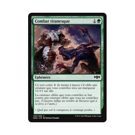 Combat titanesque / Titanic Brawl