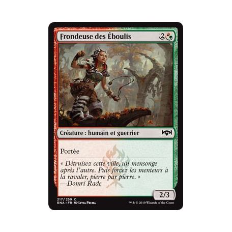 Frondeuse des Éboulis / Rubble Slinger