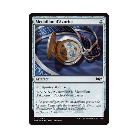 Médaillon d'Azorius / Azorius Locket
