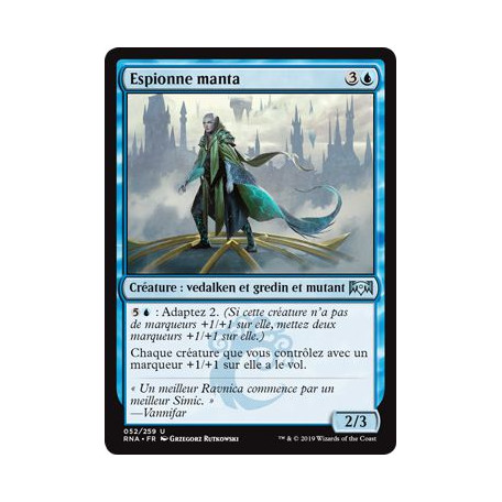 Espionne manta / Skatewing Spy
