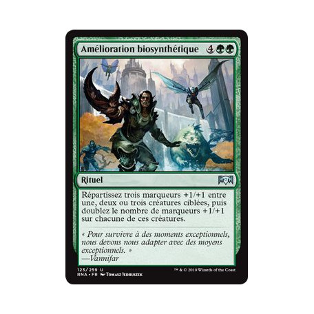 Amélioration biosynthétique / Biogenic Upgrade