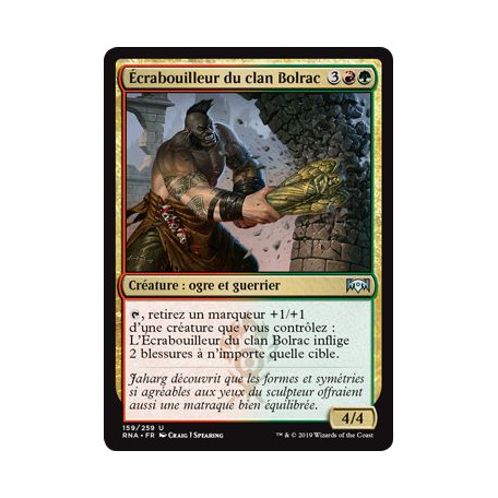 Écrabouilleur du clan Bolrac / Bolrac-Clan Crusher