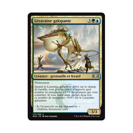 Lézaraine galopante / Galloping Lizrog