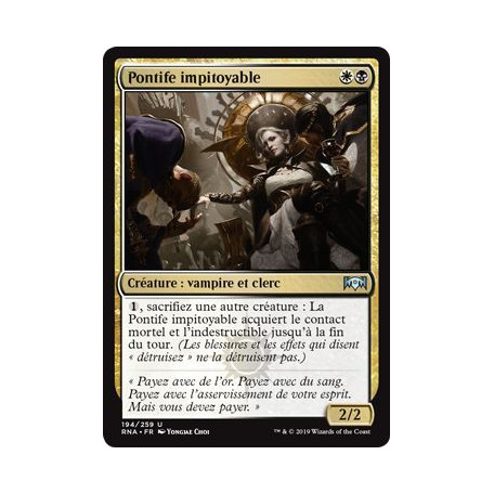 Pontife impitoyable / Pitiless Pontiff