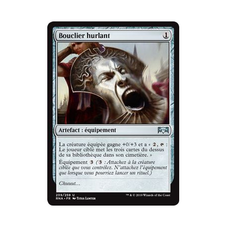 Bouclier hurlant / Screaming Shield