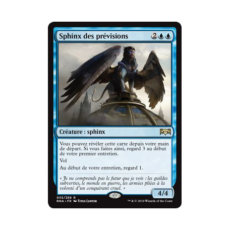 Sphinx des prévisions / Sphinx of Foresight
