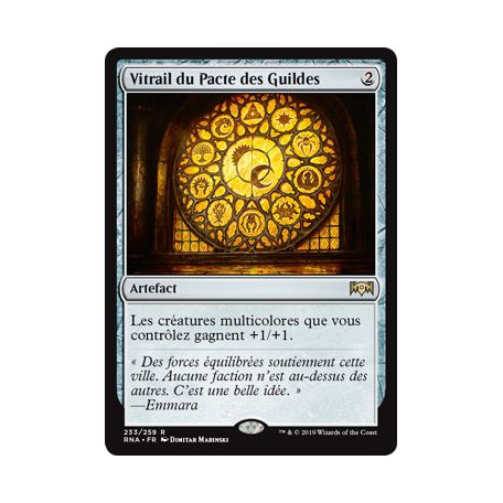 Vitrail du Pacte des Guildes / Glass of the Guildpact