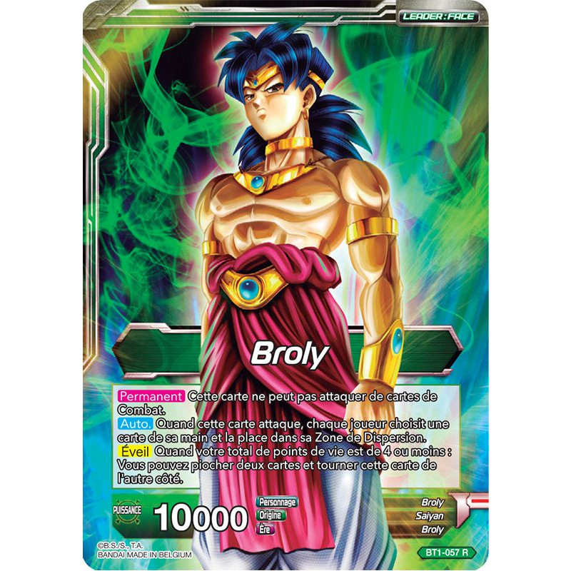 Broly (Le Super Saiyan Légendaire) - Dragon Ball Z - Sangoku Univers