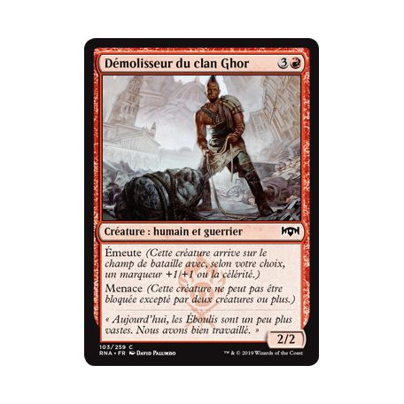 Démolisseur du clan Ghor / Ghor-Clan Wrecker