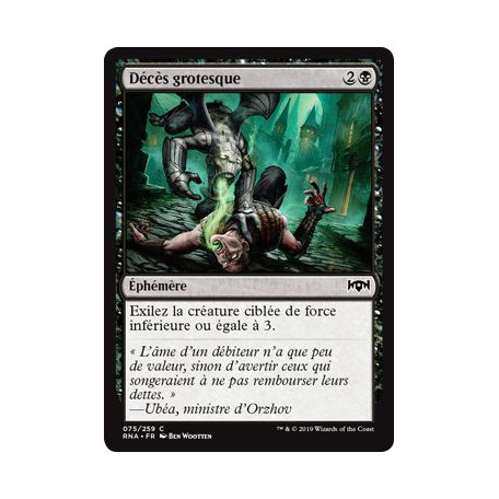 Décès grotesque / Grotesque Demise