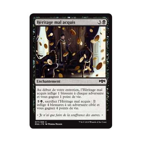 Héritage mal acquis / Ill-Gotten Inheritance