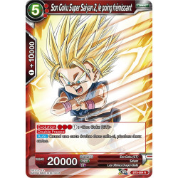 BT3-004 Son Goku Super Saiyan 2, le poing frémissant