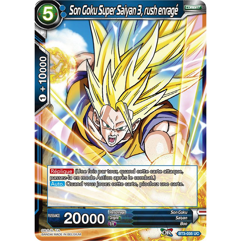 Son Goku SS3 énergie maximum VF/SD1-03 ST Dragon Ball Super 