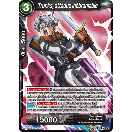 BT3-112 Trunks, attaque inébranlable
