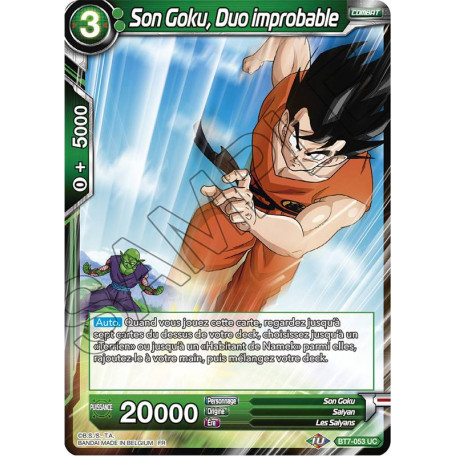 BT7-053 Son Goku, Duo improbable