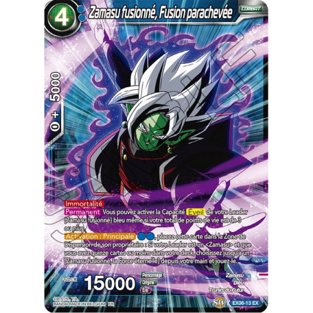 EX06-13 Zamasu fusionné, Fusion parachevée