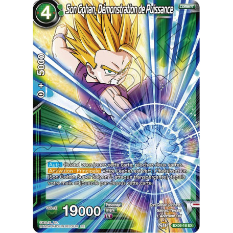 EX06-16 Son Gohan, Démonstration de Puissance