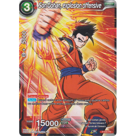 GE04-P-049 Son Gohan, explosion offensive