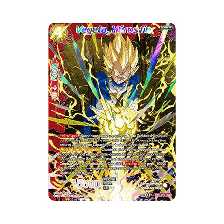 BT8-125 Vegeta, Héros fier