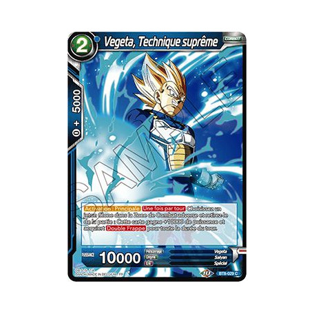 BT8-029 Vegeta, Technique suprême