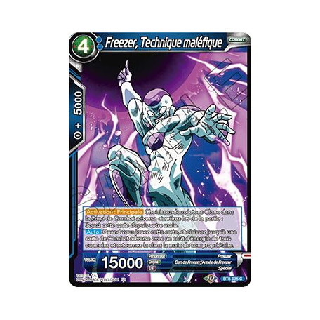 BT8-035 Freezer, Technique maléfique