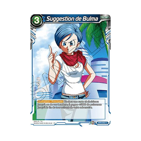 BT8-042 Suggestion de Bulma