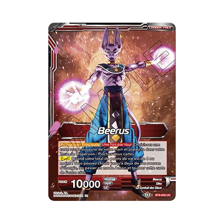 BT8-002 Beerus // Beerus, Frappe furibonde