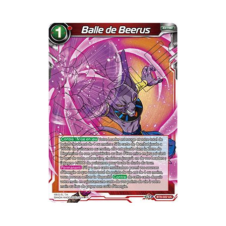 BT8-022 Balle de Beerus