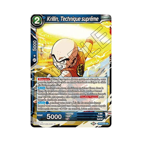 BT8-030 Krillin, Technique suprême