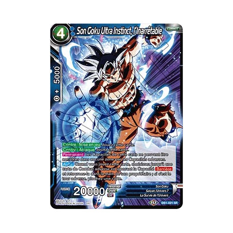 DB1-021 Son Goku Ultra Instinct, l'Inarrêtable