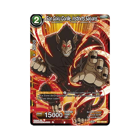 DB1-064 Son Goku Gorille, Instincts Saiyans
