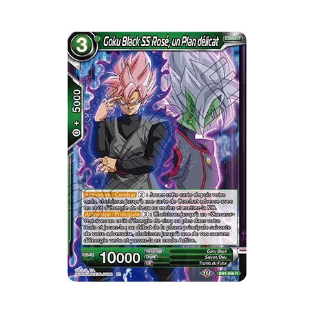 DB1-056 Goku Black SS Rosé, un Plan délicat