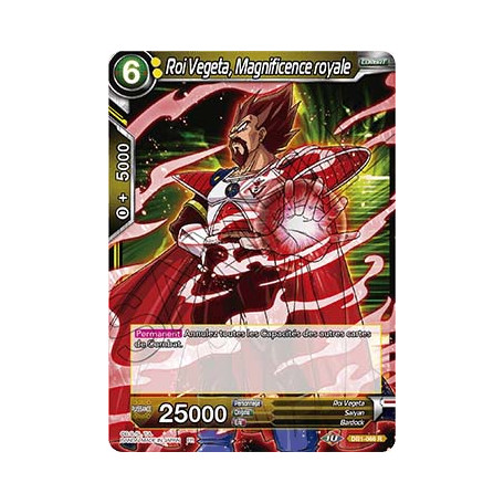 DB1-066 Roi Vegeta, Magnificence royale