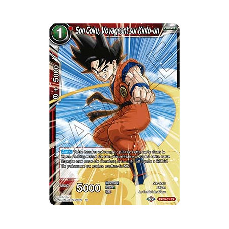 EX09-01 Son Goku, Voyageant sur Kinto-un