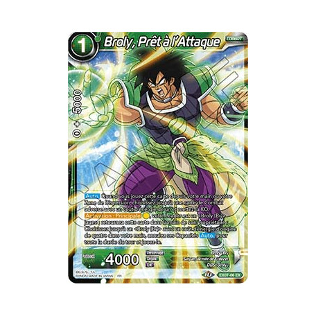 EX07-06 Broly, Prêt à l'Attaque