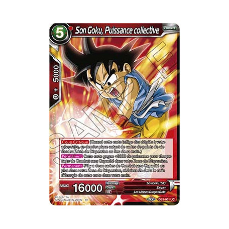 DB1-001 Son Goku, Puissance collective