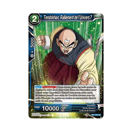 DB1-026 Tenshinhan, Ralliement de l'Univers 7