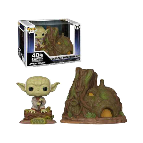 11 Dagobah Yoda With Hut