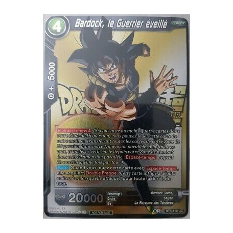 BT3-110 Bardock, le Guerrier éveillé
