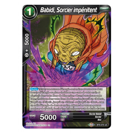 BT9-075 Babidi, Sorcier impénitent