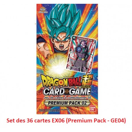 Set des 36 cartes EX06 (Premium Pack - GE04)